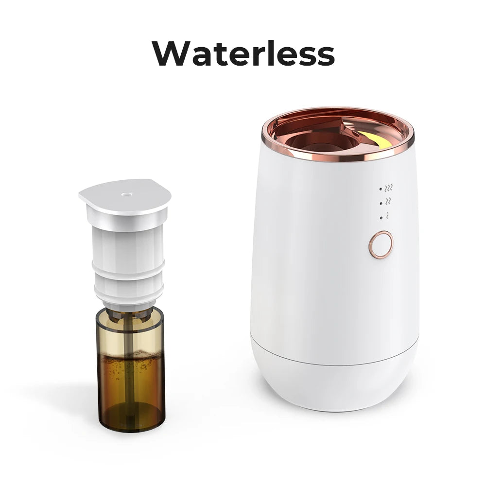 HIINST Waterless Diffuser for Essential Oil Luxury Aromatherapy Diffuser Rechargeable Aroma Diffuser for Home Room
