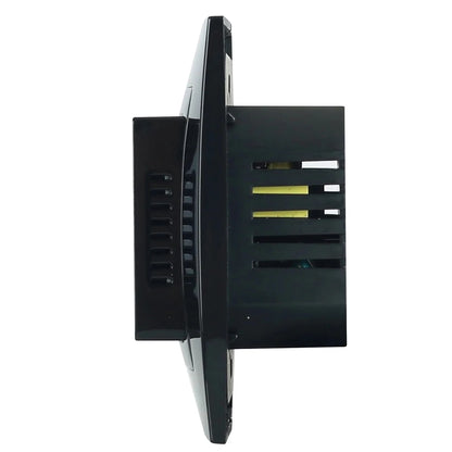 Room Thermostat Square Convex LCD Panel Child Lock Floor Heating System Programmable Smart WIFI Thermostat