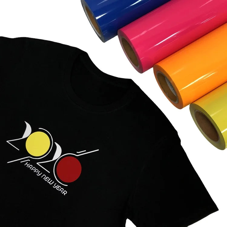 Wholesale clear Heat Press Vinyl for T-shirt Pu Flex Vinil Textil High Quality Pu Htv Heat Transfer