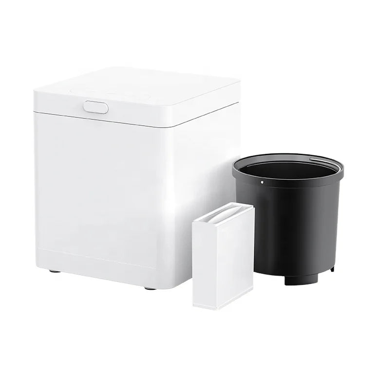 Kitchen Waste Processor & Composter Household Electric 500 HP Stainless Steel 3-4 Stage Grinding Odor Free Eco-Friendly