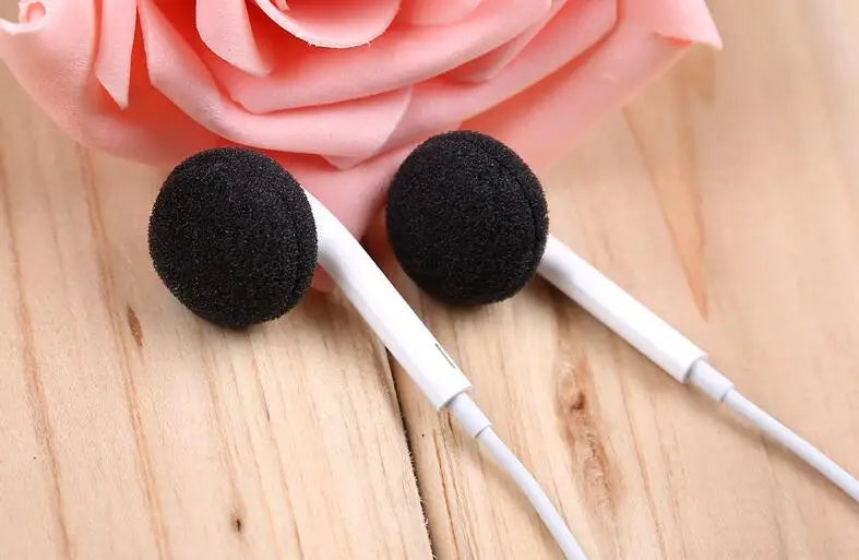 25pairs 50pcs 18mm Foam Earbud earphone earbuds Tips Headphone Ear pads cushion Replacement Sponge Covers For Earphone MP3 MP4