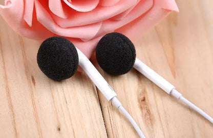 25pairs 50pcs 18mm Foam Earbud earphone earbuds Tips Headphone Ear pads cushion Replacement Sponge Covers For Earphone MP3 MP4