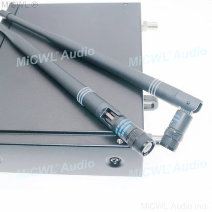 2pcs 10.1" Aerial Antenna For Shure UHF ULX SLX UR PGX UA820 Wireless Receiver 472-542MHz 542-635Mhz 638-698MHz 774-865MHz