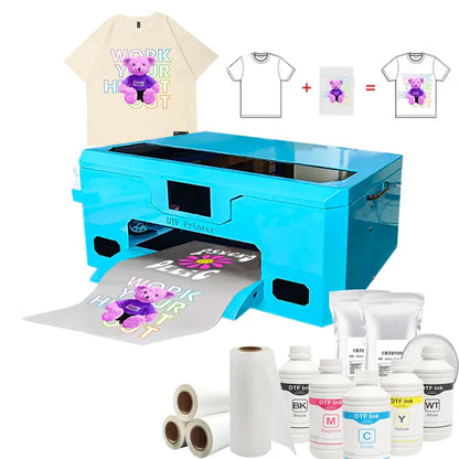 High Quality 13Inch A3 DTF Printer Single Head XP600 Clothes Printing Machine DTF Direct to Film Transfer Printer