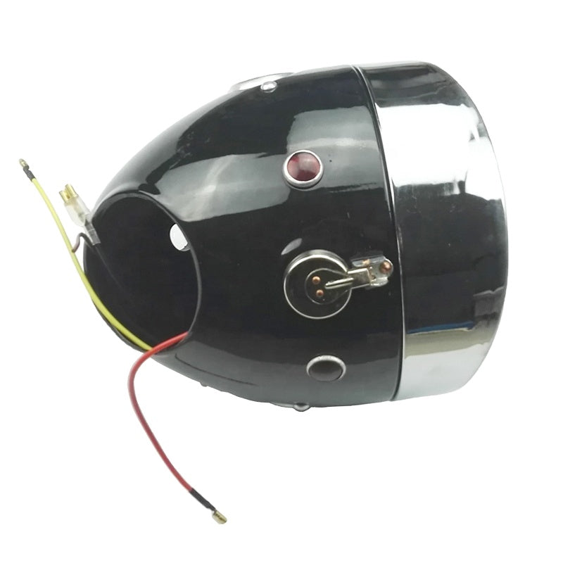 Original Black CJK750 Motorcycle Headlight Ural Moto M72 Headlamp  for CJ-K750 R1 R71 M72 MW750