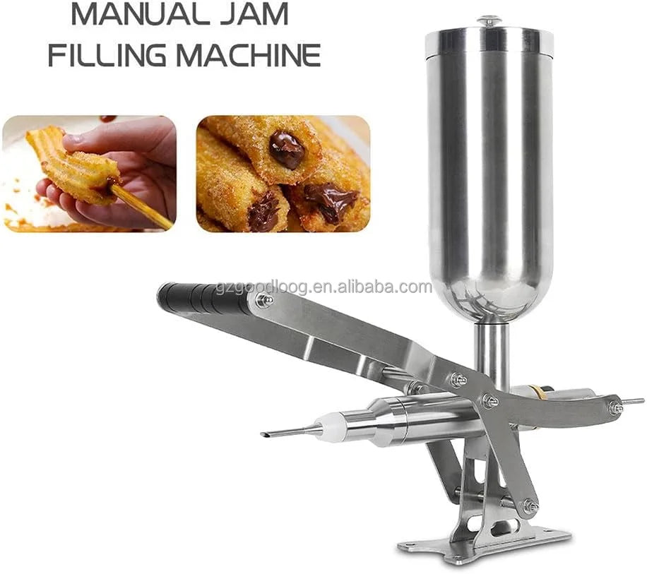 Commercial Cream Filling Machine Vertical Donut Jam Filler Stainless Steel Churro Filling Machine for Sale