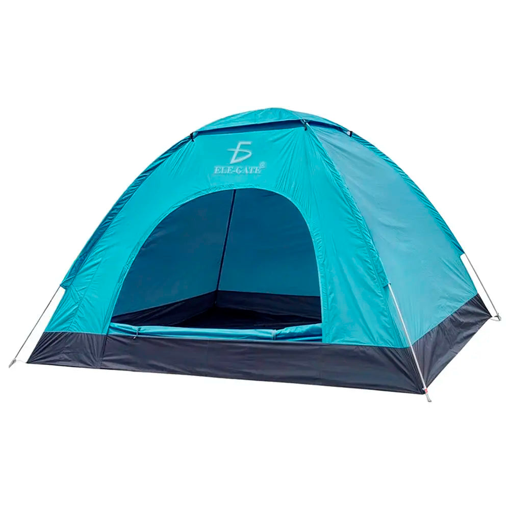 Lightweight Pop Up Tent For Camping, ELEGATE Double Layer Polyester Quick Open One Bedroom Tent, Portable Outdoor Tent, Model HO