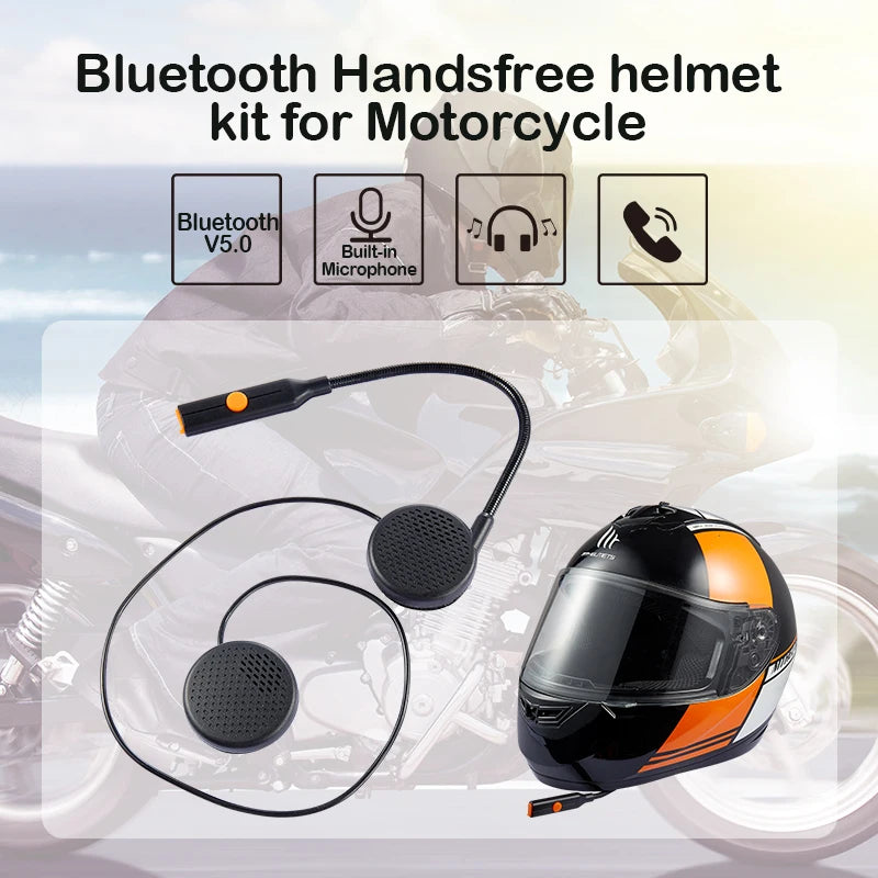 SPY Bt Phone Helmet Usb Charge Mini Wireless Microphone Intercomunicador Moto Intercom Motorcycle for Helmets
