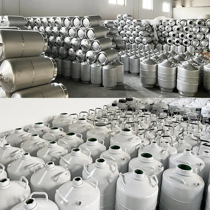 YDS 20 Liquid Nitrogen Containers Cryo Bull Sperm Container Liquid Nitrogen Tank