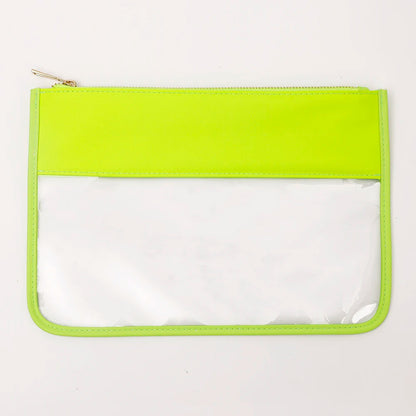 RTS Stock Nylon Girls Durable Colorful Simple School Bag Holder Storage Pouch Bag Gift Cute Marker Pen Classic Slim Pencil Case