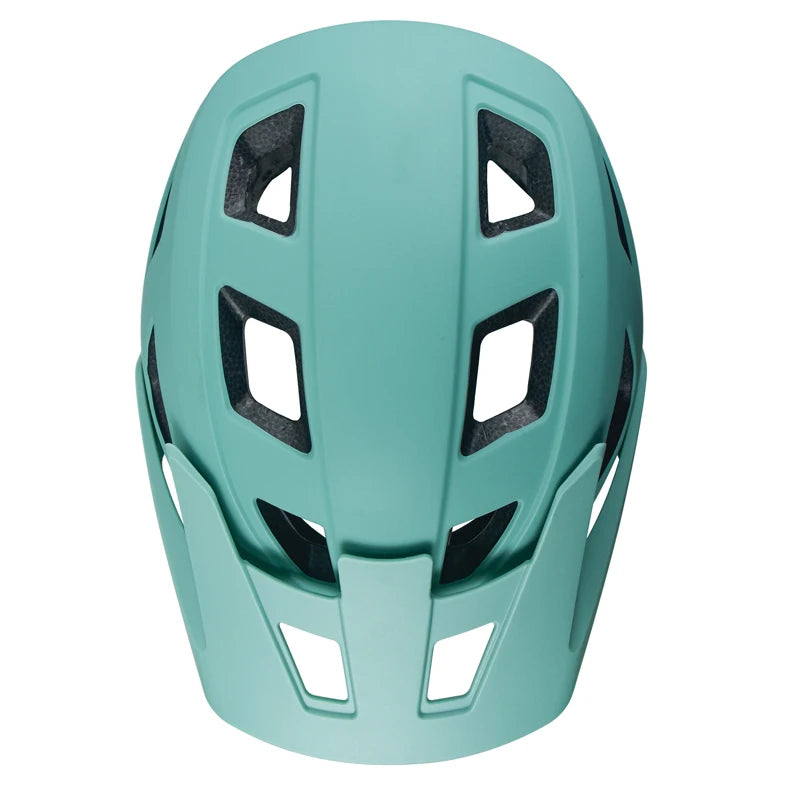 2025 NEW LA Bike Helmet with Visor Moutain Bike Helmet with Rear Light Rechargeable Intergrally-mold PC Shell Led Lights Helmet