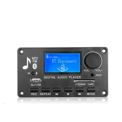 High Quality Digital Audio Player Module MP3 Decoder Board USB SD BT Music Player Board Record FM Link in