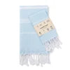 Wholesale Turkish Jacquard Cotton Rectangle Kitchen Towel Quick-Dry Embroidered Tassel Design Floral Pattern Home Bath Use