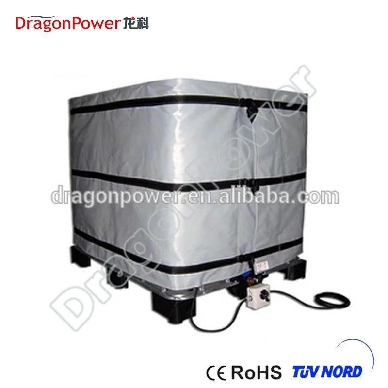 Electric Water Proof 1000L Heating Blanket for Ibc Tote tank Five Surface