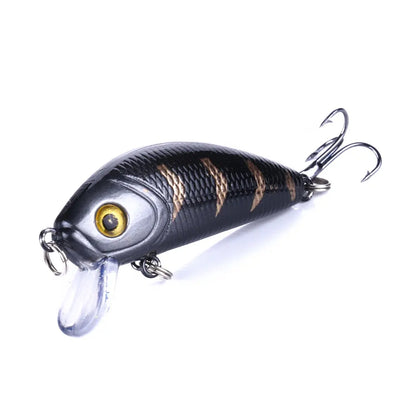 Hengjia 3d Eyes Hard Body 5cm Small Minnow Flying Fishing Lure