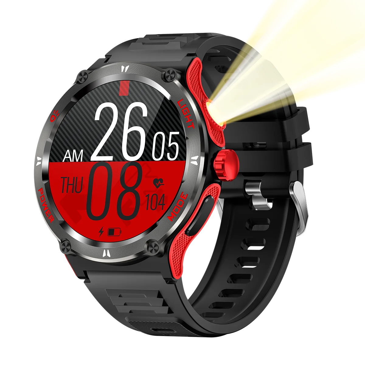 KT76 Da Fit Sport Smart Watch for Men 2024 High Quality 1.53\" HD Music Control Blood Pressure Heart Monitor Silicone Magnetic