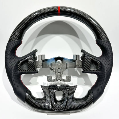 European Warehouse Black Carbon Fiber Spot Delivery Directly  and Perforated Leather Red Top Line for Renault Megane RS Megane 3
