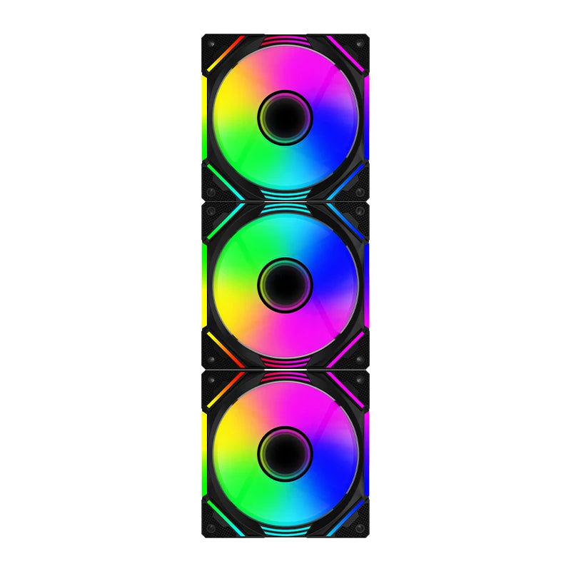 Lovingcool Best Selling OEM 120mm Argb Cooling Fan Gaming PC Case Cpu Cooler Fan ARGB SYNC Fan Controller PC for Desktop PC