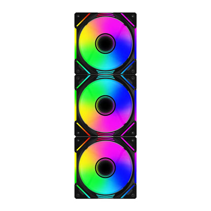 Lovingcool Best Selling OEM 120mm Argb Cooling Fan Gaming PC Case Cpu Cooler Fan ARGB SYNC Fan Controller PC for Desktop PC