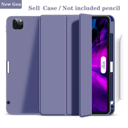 For iPad Air 4 Case Air 5 iPad Pro 11 Case 2020 2022 iPad Pro 12.9 Case 2021 5th Generation Funda Wireless Charge Pencil Holder