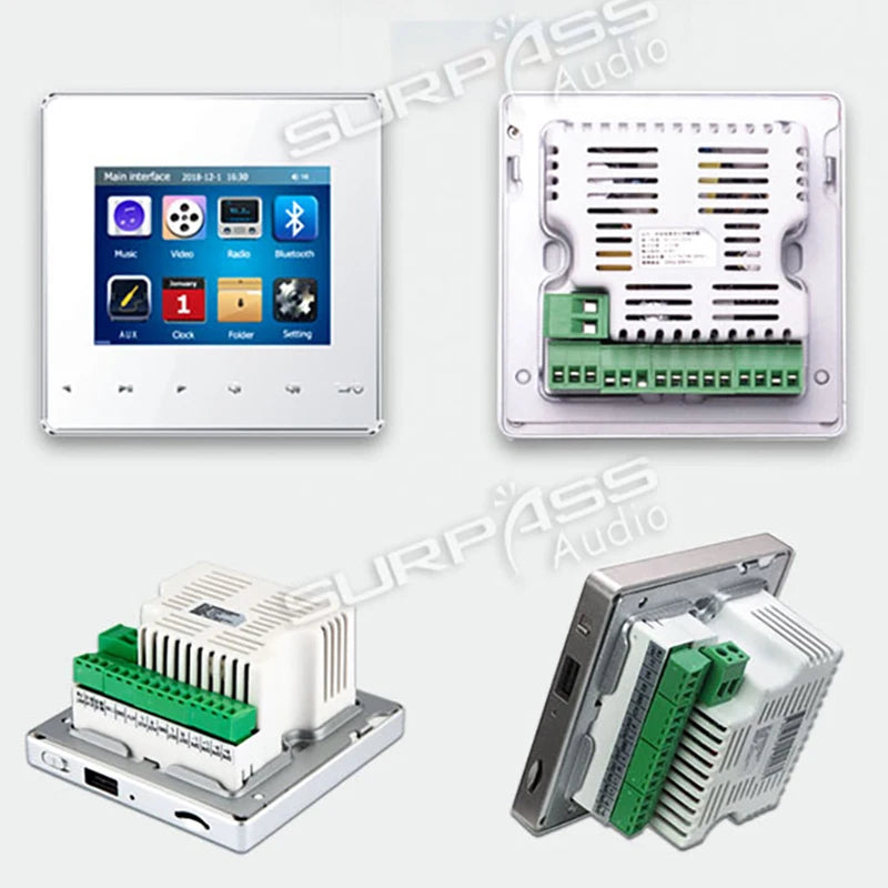 SP-PW225A  SURPASS Audio  Hotel HiFi Music Mini on Wall Installation Class D Amplifier Smart Home Pro Audio