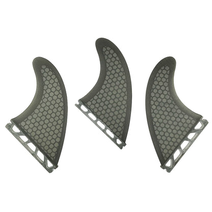 Cheap Good Quality Grey Honeycomb G7 Surfboard Fins Single Tab Fins for Sale