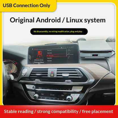 Car for Disc Box USB Optical Drive Android Navigation VCD/CD Player Full Format CD Modification 1 Year Warranty Universal Fit