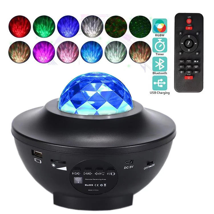 Wholesales Led Laser  Decor Smart Music Starry Star Projectors Light Star Projector Light Galaxy Projector for Bedroom Ceiling