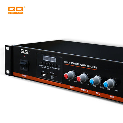 QQCHINAPA 40W PA System Home Theatre Power Amplifier With Blue Tooth,FM Radio for Passive Speakers
