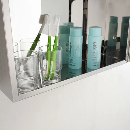 2022 New Arrival Bathroom Mirror Cabinets Stainless Steel Medicine Cabinet Bathroom Cabinets With Mirror