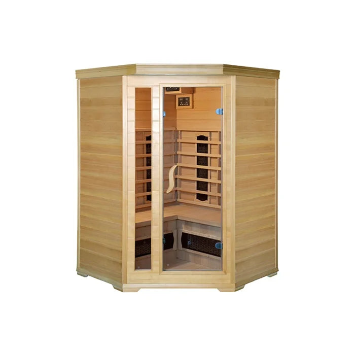 Canada Hemlock 2 Person Sauna Room Home Far Infrared