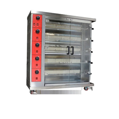 Restaurant 3 6 9 Grill Commercial Roasting Electric Chicken Roaster Rotisseries Machine Oven
