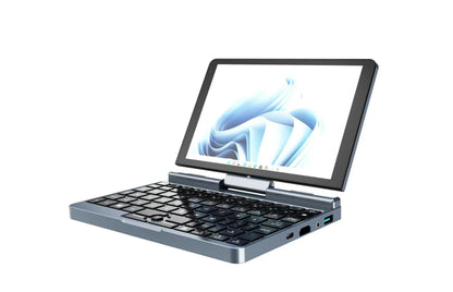 Crelander 2 In1 Mini Computadoras Laptop 8 Inch Intel N150 Cpu Touchscreen DDR5 12GB RAM WiFi 6 Portable Tablet PC Pocket Laptop