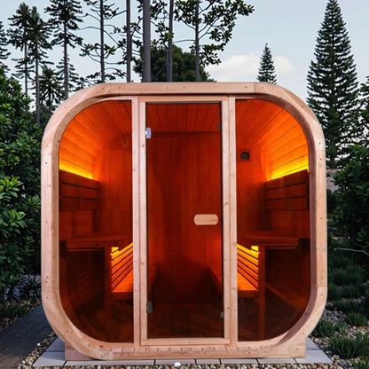 The Signature Spruce Sauna | Breathtaking Views & Intelligent Climate for Ultimate Relaxation