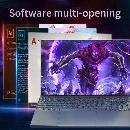 Wholesale 15.6 Inch IPS Laptop with 16GB RAM/512GB SSD Intel Brand New Business Use English Keyboard