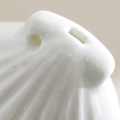 6 Hole Middle C Key Ocarina Shell Shape Ocarina Ceramics Material Musical Instruments