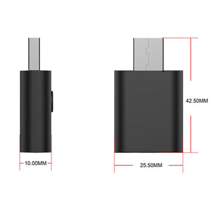 AUX Bluetooth-compatible Adapter With 3.5mm Cable for Car PC Computer Headphone Receiver Transmitter 2IN1 Wireless Audio Adapter