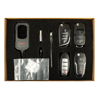 LAUNCH remote maker X431 key programming equipment with 4 universal remotes 1 super chip immobilizer tool IMMO compatible