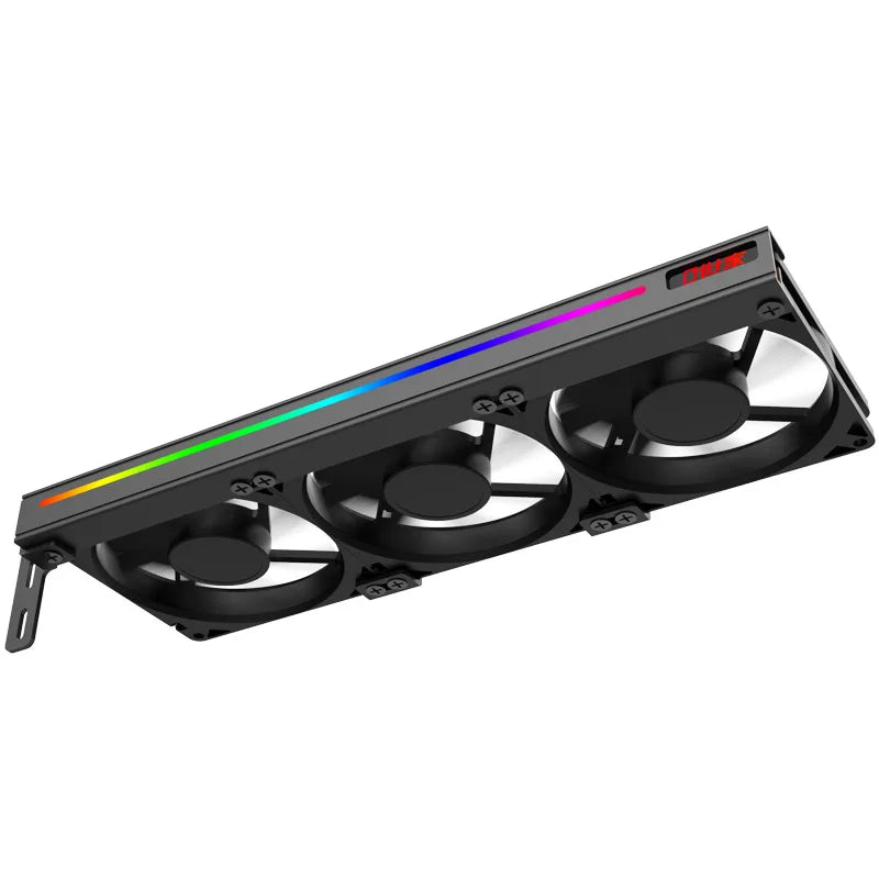 TEUCER VC-C270 Auxiliary PCI Case Ball Bearing Plastic Heatsink for Graphics Card Cooler Efficient CPU Computer Cooling Fan