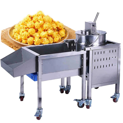 New Commercial Popcorn Maker Machine Round Shape Popcorn Making Machine Gas Popcorn Machine for Sale