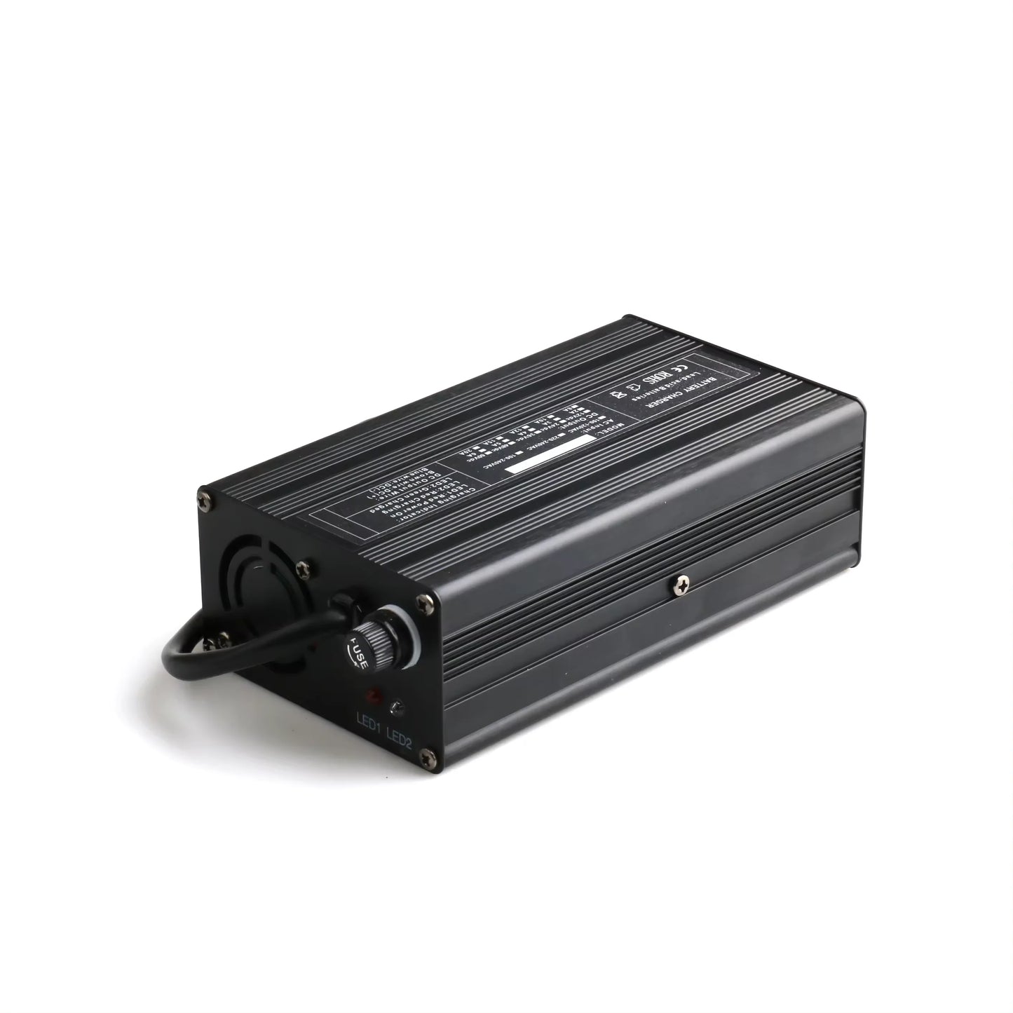12V 15A 24V 10A 36 V6A 48V 5A 60V 4A 72V 3.5A 84V 2.5A Li Ion Battery Charger with Aluminium Shell for E-bike Chargers
