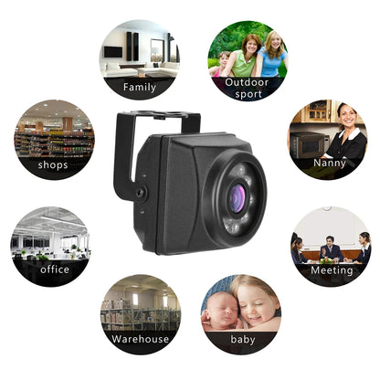 2160P 4K 4MP 5MP 3MP IP66 Waterproof Night Vision IR-Cut 940nm Minitype Small POE IP IR Nest Cam Outdoor Security Camera