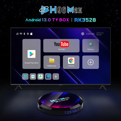 New Arrival Set Top Box 2023 Support 8K Wholesale Tv Box Android 13.0 Smart Android 13.0 OS