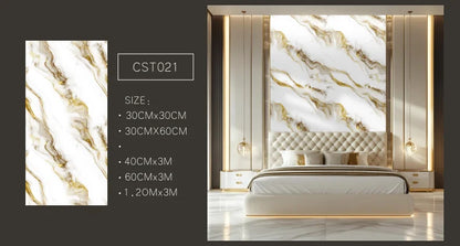 Modern Geometric Waterproof 3D Foam PVC Wall Sticker Roll Self Adhesive Peel Stick Wall Panels for Interior Home Decoration