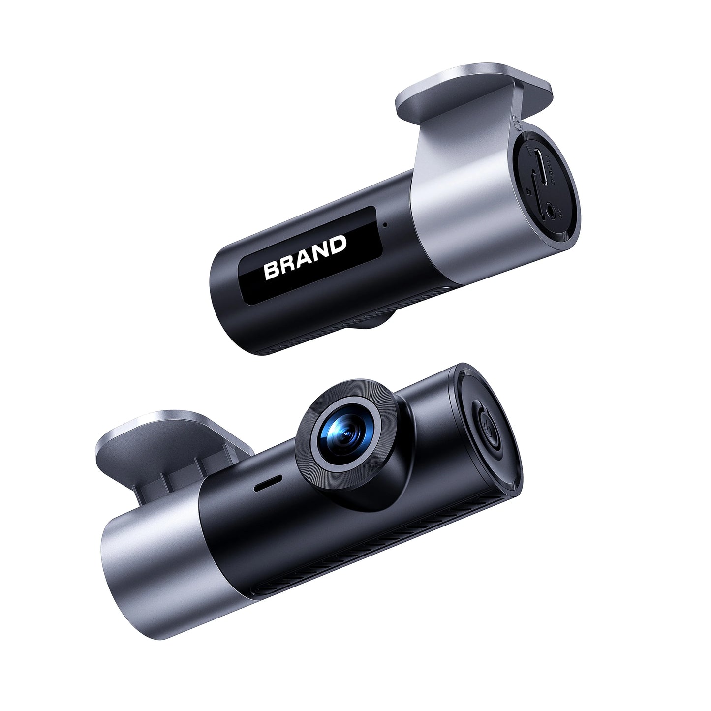 WIFI App Control Car Dash Cam 1080P HD Driving Recorder 24 Hours Parking Monitor Front and Rear Dual Camera With 128G Memory