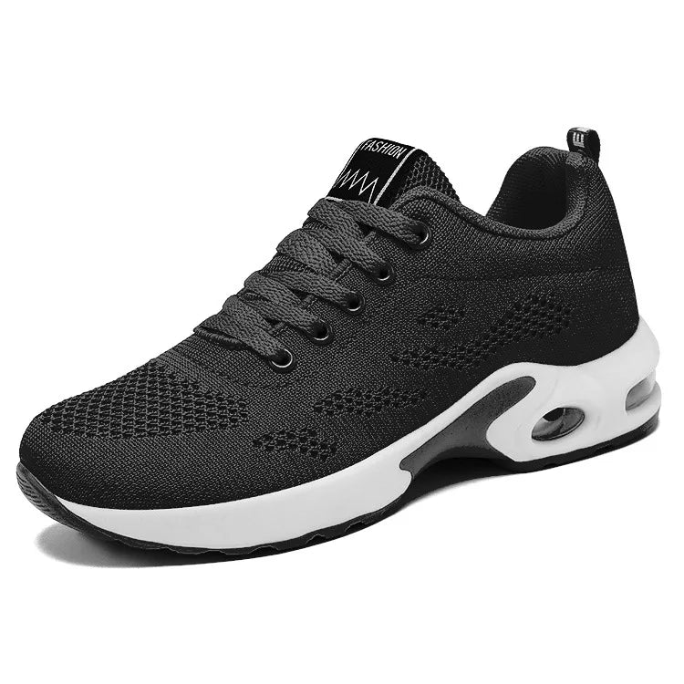 Ladies Casual Running Sneakers New Spring Autumn Fashion Shoes Stock Breathable Lace-Up Sports Shoes for Women