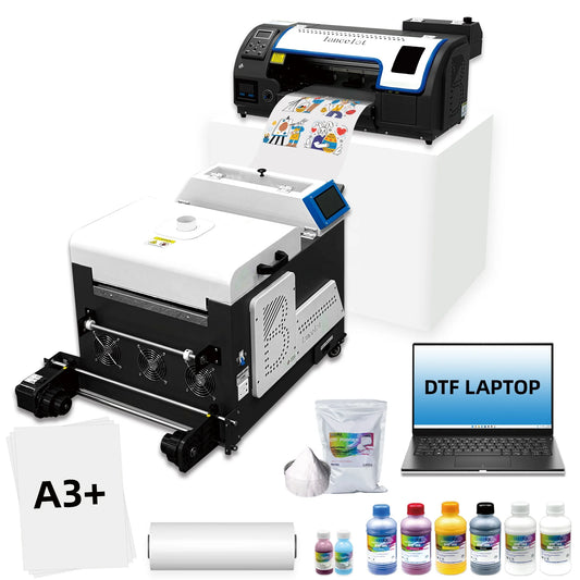 Lancelot M1630 Pro A3 DTF Printer with Automatic Powder Shaker Dryer System Holiday Mode Auto Cutting for T Shirt Printing by PDG ibma
