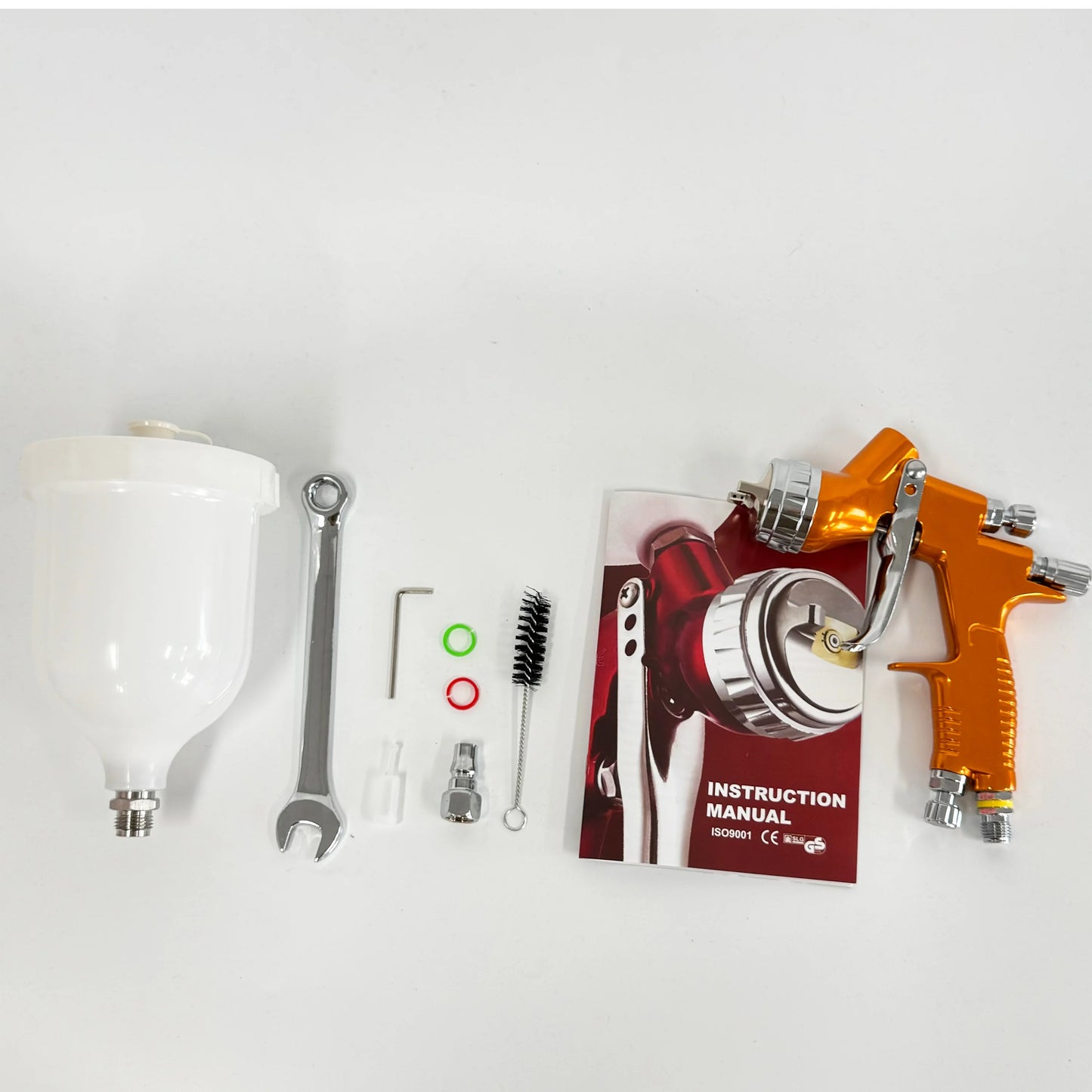 TTS Air Spray Gun for Car Detailing with 1.3/1.8mm Nozzle and 600ml Cup