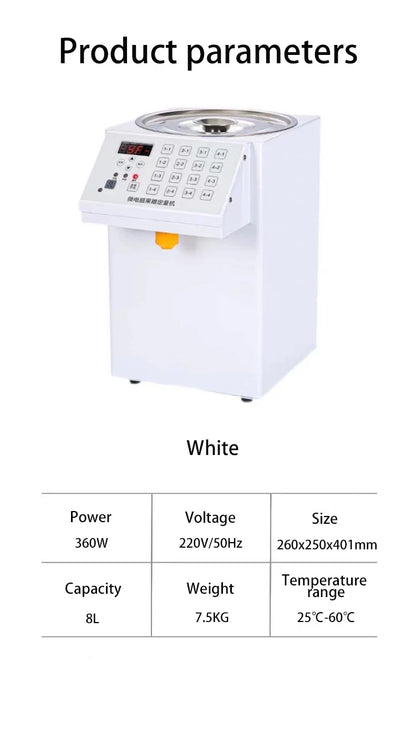 Commercial Milk Tea Shop Special Fructose Machine with EU Certified NSF/ETL/CE Certified Boba Milk Tea 16-key Fructose Machine