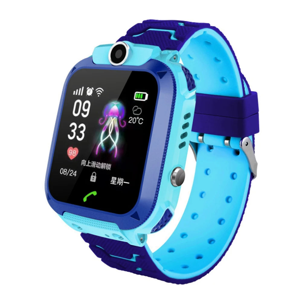 2021 Hot Sale Q12 Smartwatch 2G for Child Anti-lost SOS Call GSM LBS Location Kids Smart Watch Q12 Game Smart Watch Plastic IPS
